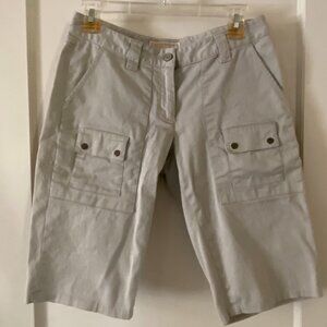 Michael Kors mid rise cargo shorts Size 4